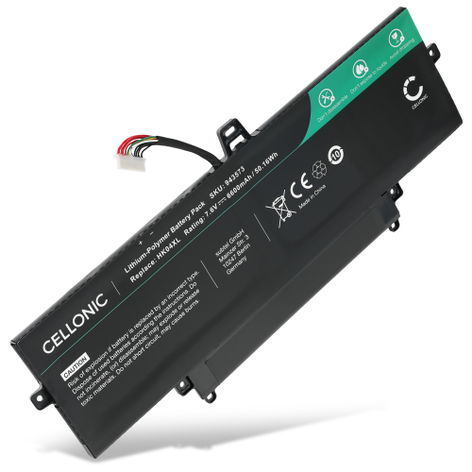 Akku für HP EliteBook x360 1040 G8, x360 1040 G7, x360 1030 G7 HP HK04XL, HK04054XL-PL, HK04078XL-PL HK04XL (6600mAh, 7.6V) von CELLONIC