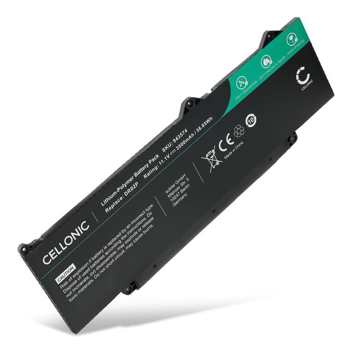 Dell Latitude 15 5550 (DNDWT) Akku 3500mAh Ersatzakku Batterie von Cellonic