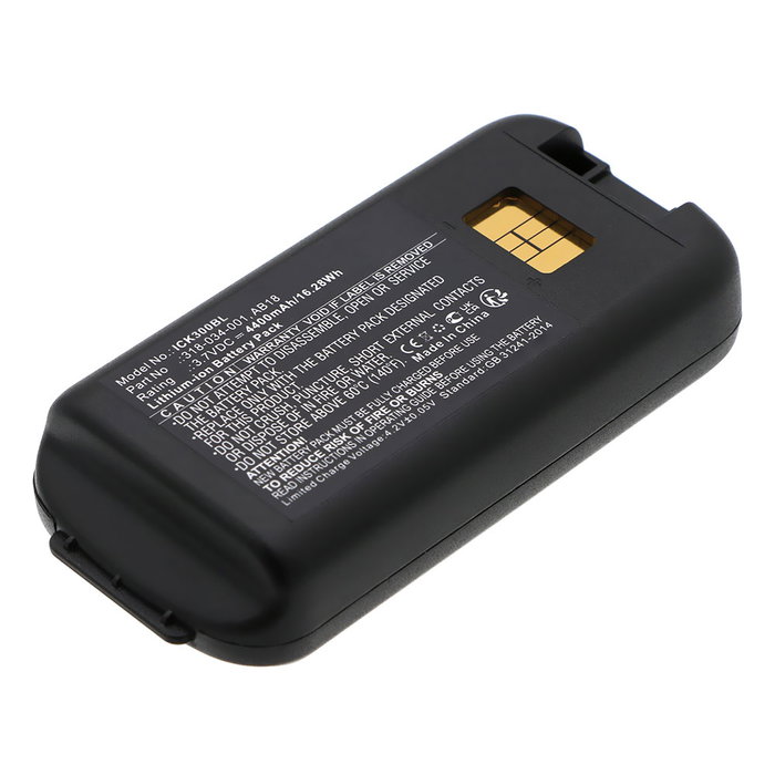 Akku für Honeywell CK3X, CK3, CK3R, CK3A, CK3B, CK3C, CK3N, CK3N1, CK3C1 318-033-001 (4400mAh, 3.7V) von CELLONIC