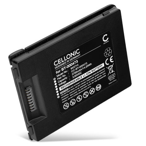Akku für Zebra TC22, TC27 BTRY-TC2L-2XMAXX-01, BT-000473 (3700mAh, 3.85V) von CELLONIC