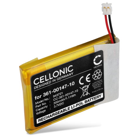 Battery for Garmin Fenix 7X; tactix 7 361-00147-10 (300mAh, 3.7V) from CELLONIC