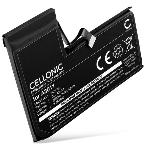 Battery for Apple iPhone 15 Pro; A3102; A2848; A3101; A3104 A3011 (3500mAh, 3.85V) from CELLONIC