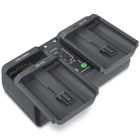 USB-Doppelladegerät (EN-EL4, EN-EL4a) für Nikon D3, F6, D3s, D2X + 1m von CELLONIC