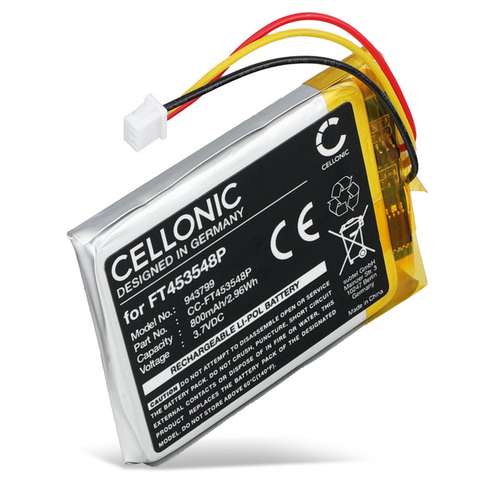 Akku für Babymoov A014414, A014415, Babyphones YOO SEE, YOO ESSENTIAL YOO SEE, YOO ESSENTIAL (800mAh, 3.7V) von CELLONIC
