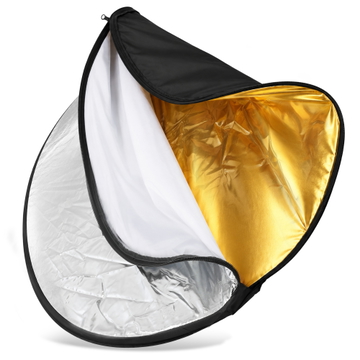 Canon EOS R5 5in1 Falt-Fotostudio-Reflektor 80cm ( Silber, Gold, Weiß, Schwarz, Transluzent ) Faltbares Reflektorbrett from CELLONIC