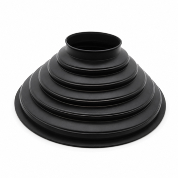 Universal Kamera Gegenlichtblende für 70-90mm – Gummi Einschraub Zusammenklappbarer / Zusammenfaltbarer Gegenlichtblende von CELLONIC
