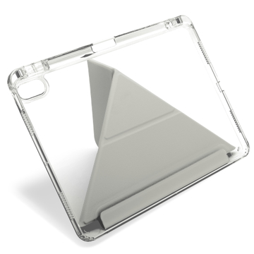 CELLONIC Trifold iPad Case with Pencil Holder, for iPad Air 11/Air 5/4, Gray
