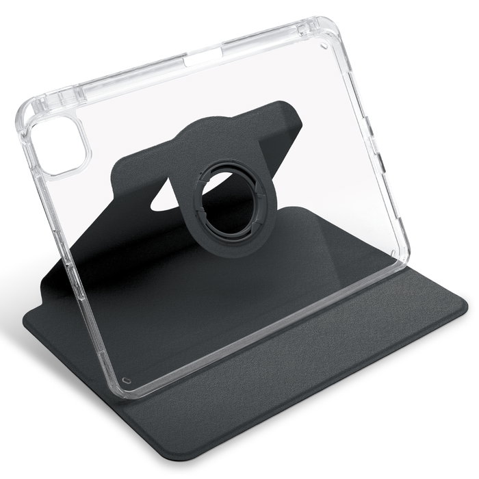 CELLONIC 360 Grad iPad Hülle mit Klappe, für iPad Pro 11 (25/24), Schwarz