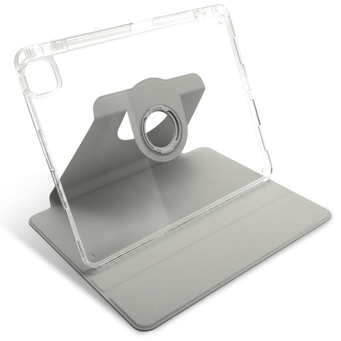 CELLONIC 360 Grad iPad Hülle mit Klappe, für iPad Pro 13 (25/24), Grau