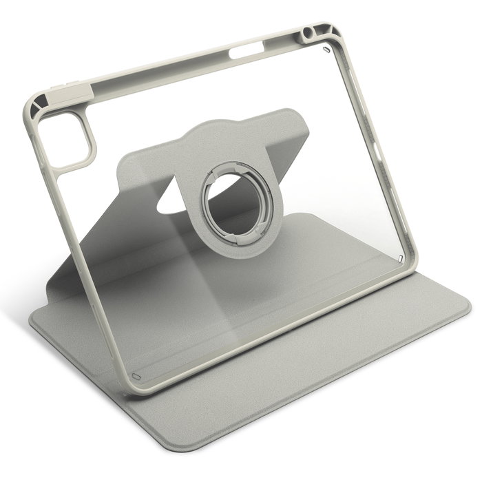 CELLONIC 360 Grad iPad Hülle mit Klappe, für iPad Air 11/Air 5/4, Grau