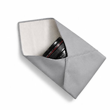 Camera Wrapping Cloth, Grey, 45 x 45 cm (L) from CELLONIC