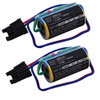 2x Battery 1700mAh